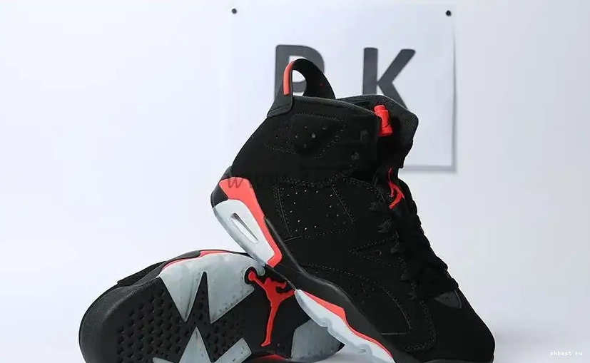 MATERIALS Jordan 2019 TO Infrared 6 SHIP PK Black READY Retro GOD RETAIL 0512